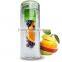 24oz BPA FREE LEAK PROOF Wide Mouth Opening Easy To Use Fruit Infused Water Bottle