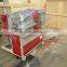 MC9202 Broom stick making machine for round wood stick / fast speed wooden pole machine 8-25m/min