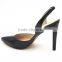 new fashion high heel sexy women pointed toe elegant slingback sandals