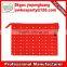 Hot selling plain makeup bag with printing litte dot bag