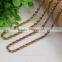 latest model stainless steel jewelry 18k gold necklace designs