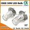 30w H7 LED bulb