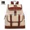 china  wholesale men/women preppy style canvas oxford backpack