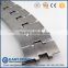 Single hinge straight running width 88.9mm 304 stainless steel flat top chain SS812-K350
