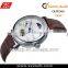 Magnificent Moon Phase Stainless Steel Automatic Wrist watch for men with leather strap