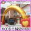 Hot sales Gold Inflatable Archway Inflatable Advertising Arch Door for party wedding events