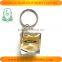 Ice-Cube Clear Acryic Key Ring Promotional Plastic Keychain