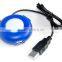Round shape weblink 3 port usb hub loaded with your website