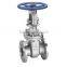 Stainless steel 4 inch water knife stem gate valve drawing for oilfield using