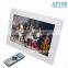 New Design 10inch Lcd Screen Cloud Frame Digital Photo Frame