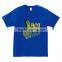 oem custom service printing PU motif number#1 in the game men Tshirt