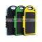 Solar power bank polymer power bank Three proofing Mobile power supply factory OEM 8000mah power bank Charging treasure
