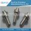 sunfun custom aluminum cnc parts with zinc-plated
