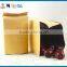 Kraft Gusset Bag With Flat Bottom Foil Inside Pouch