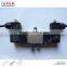 LAPAR IP65 double coil solenoid valve, pilot actuated solenoid valve, pipe connection type solenoid valve with AMISCO coil