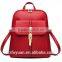 multifuctional lady pu backpack, shoulder bag