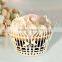 birdcage cupcake wrapper laser cut decoration with good quality