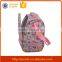 Fashion floral print cooler backpack with bottom compartment