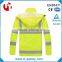 high visibility fluorescent waterproof rainsuit safety reflective raincoat                        
                                                Quality Choice