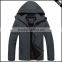 Top quality OEM Outdoor Fleece Lined Polyester Men Sports Jacket