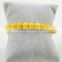 Fine quality bright yellow color simple originality stone bracelet