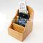 Popular living room furniture accessory,bamboo storage box,TV remote holder