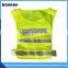 Blue mesh safety vest for traffic using made in China