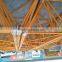 Tower Crane QTZ40(4808) jib length 48m, tip load 1.0T,tower crane lifting capacity 4t (split mast section)