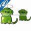 Monkey shape pvc reflective safety car key accessories
