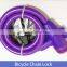 durable convenient bicycle folding security cable chain lock