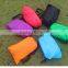 2016 Hot Selling Fast Filling Outdoor Inflatable Lazy Sleeping Air Bag / Fashional Air Lounge Sofa Outdoor Laybag