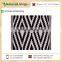 Best Selling Bold Pattern Geometric Design Cotton Rug from Top Manufacturer