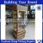 eyeglass display showcase with tempered glass