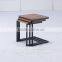 Modern Home Design nest of 3 wood coffee table