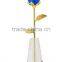 Promotional High Quality Women Gift Colorful Flower Crystal Vase