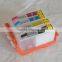 Refill Cartridge 178 BK C M Y Refillable Ink Cartridge For HP178 PhotosmartPlus B209a B210a Printer With Chip