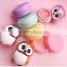 NEW top selling macaron shape scented lovely cute lip balm / name brand animal shape chapstick