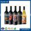 Good quality wine bottle plastic laminated perfume waterproof removable adhesive wine sticker