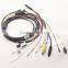 car stereo radio 1.5m RCA Cable with 3RCA to 3RCA Cable