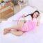 Pink Funny Sleeping Pillow Hollow Fiber Pillow