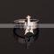 Eiffel Tower Stainless Steel Ring for Men