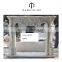 natural marble stone fireplace frame / front door jamb carving
