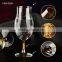 Unique 24K 3D Gold Foil Stem Personalize Customize Logo Service Wheat Beer Glass
