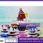family rides coffee cup , Rotary coffee cups rides Family Amusement equipment