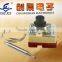 Thermostat switch/convenience installation ,square vandal resistant push ,illuminated reset