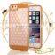 Wholesale price honeycomb pattern soft tpu cover case for iphone 6