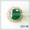 16k gold big stone mens ring