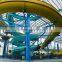 Water Park Equipment Open Spiral Water Slide