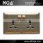 MGA A8 series universal wall socket with switch