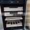Setting humidity touch panel control humidor for cigars